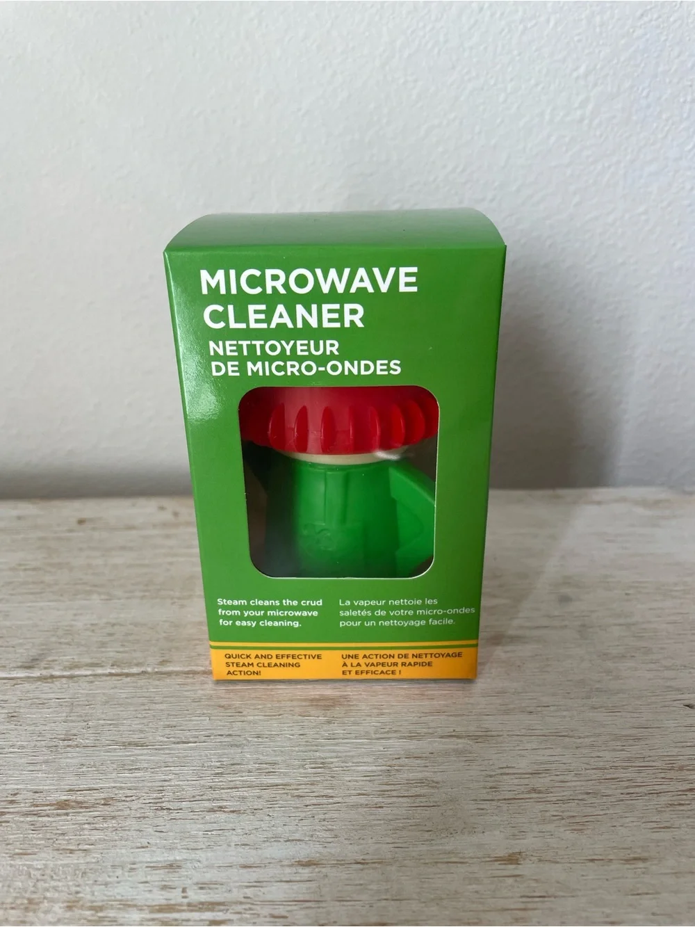 Angry Mama Red-Headed Green Microwave Cleaner